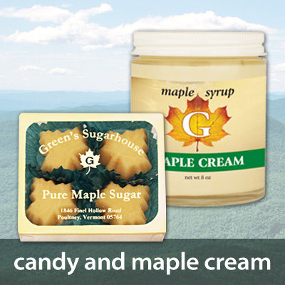 Maple Candy and Maple Cream